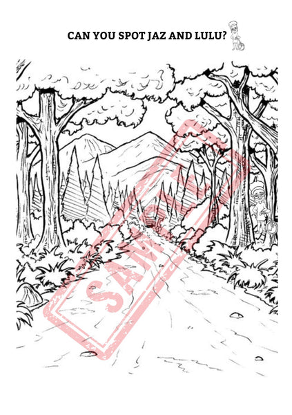 Adventure Seek Coloring Book