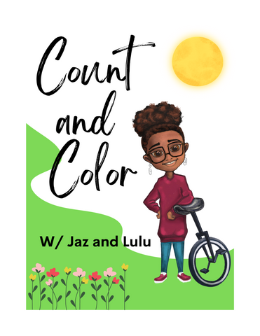 Count and Color w/ Jaz and Lulu Coloring book